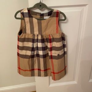 Burberry plaid dress